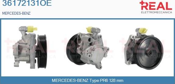 REAL 36172131OE - Hydraulic Pump, steering system autospares.lv