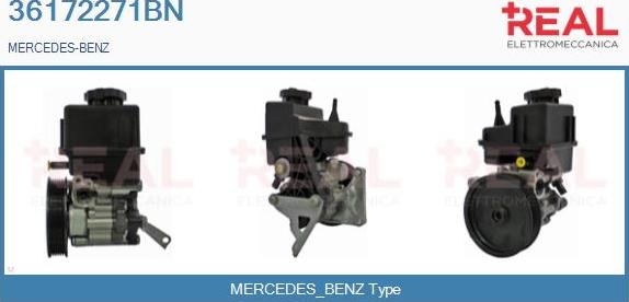 REAL 36172271BN - Hydraulic Pump, steering system autospares.lv