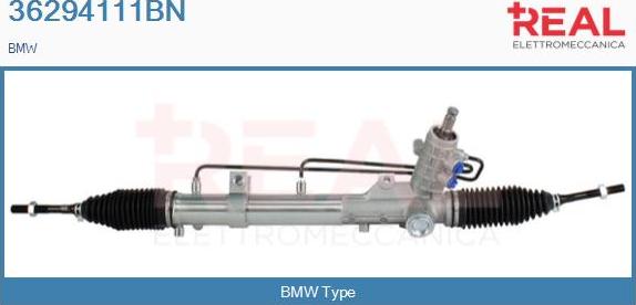 REAL 36294111BN - Steering Gear autospares.lv