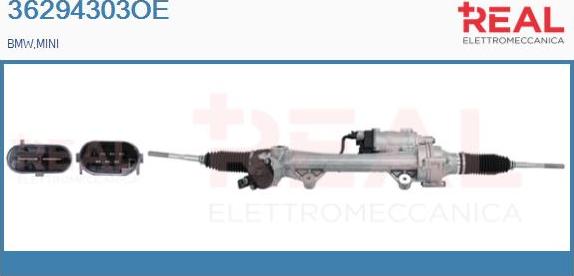 REAL 36294303OE - Steering Gear autospares.lv