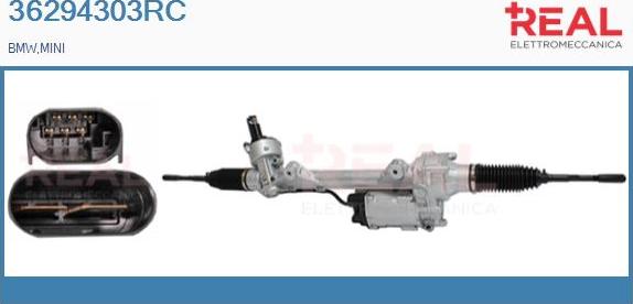 REAL 36294303RC - Steering Gear autospares.lv