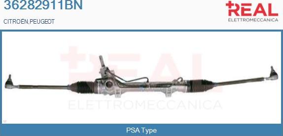 REAL 36282911BN - Steering Gear autospares.lv