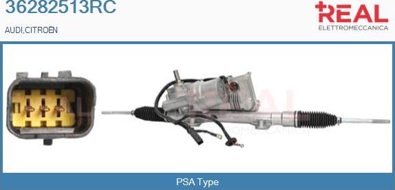 REAL 36282513RC - Steering Gear autospares.lv