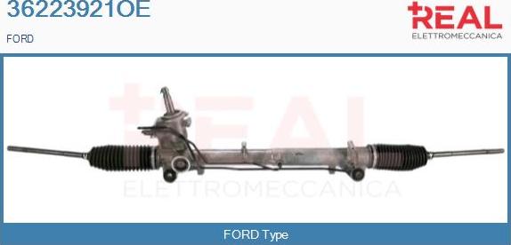 REAL 36223921OE - Steering Gear autospares.lv