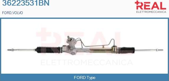 REAL 36223531BN - Steering Gear autospares.lv