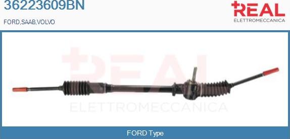 REAL 36223609BN - Steering Gear autospares.lv