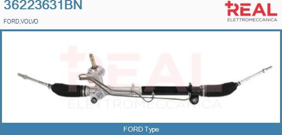 REAL 36223631BN - Steering Gear autospares.lv