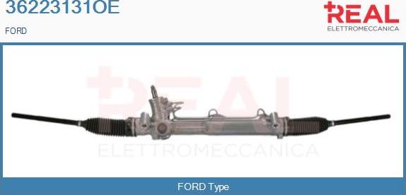 REAL 36223131OE - Steering Gear autospares.lv