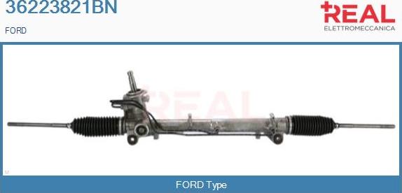 REAL 36223821BN - Steering Gear autospares.lv