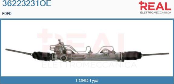 REAL 36223231OE - Steering Gear autospares.lv