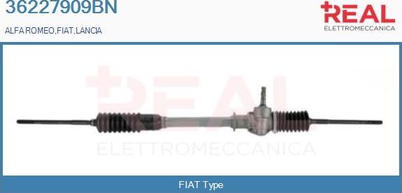 REAL 36227909BN - Steering Gear autospares.lv