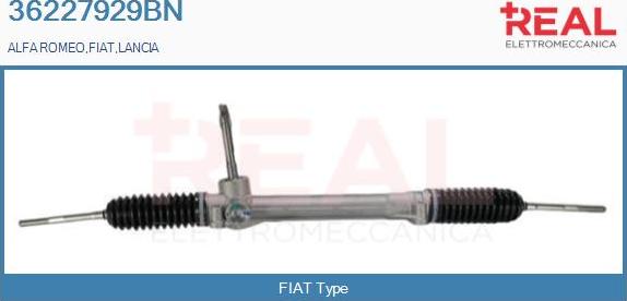 REAL 36227929BN - Steering Gear autospares.lv