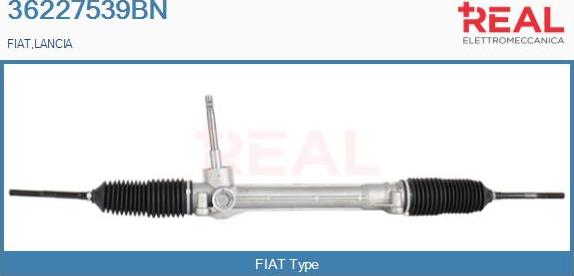 REAL 36227539BN - Steering Gear autospares.lv