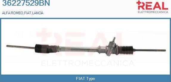 REAL 36227529BN - Steering Gear autospares.lv