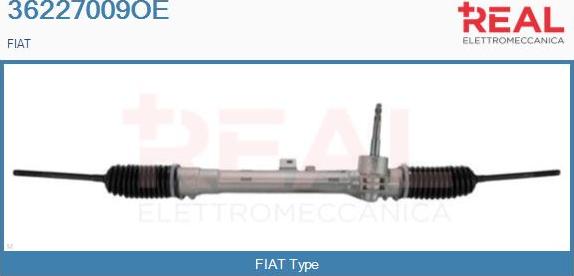 REAL 36227009OE - Steering Gear autospares.lv