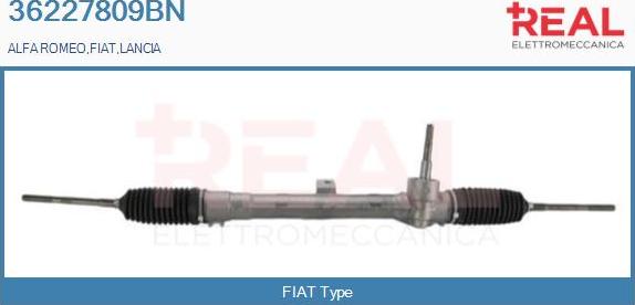 REAL 36227809BN - Steering Gear autospares.lv