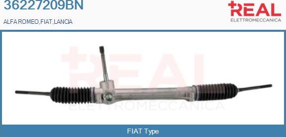 REAL 36227209BN - Steering Gear autospares.lv