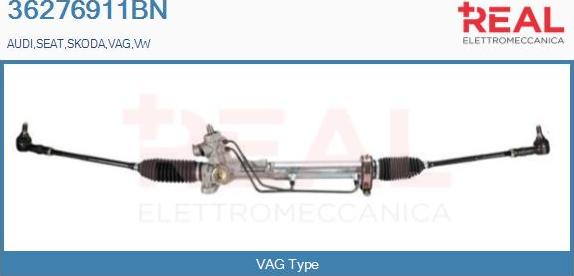 REAL 36276911BN - Steering Gear autospares.lv