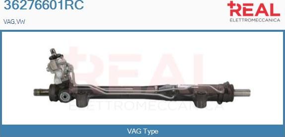 REAL 36276601RC - Steering Gear autospares.lv