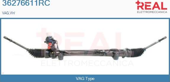 REAL 36276611RC - Steering Gear autospares.lv