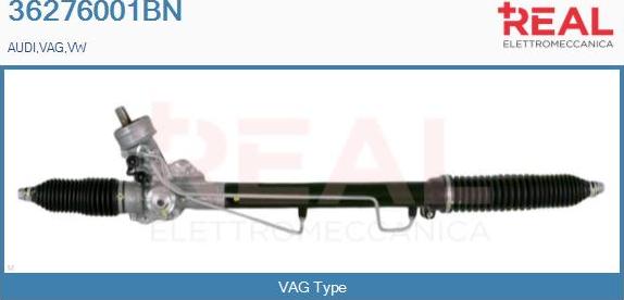 REAL 36276001BN - Steering Gear autospares.lv