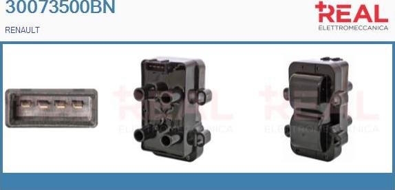 REAL 30073500BN - Ignition Coil autospares.lv
