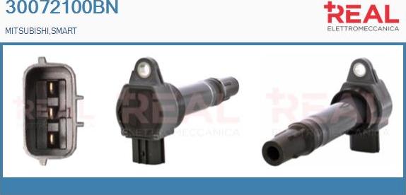 REAL 30072100BN - Ignition Coil autospares.lv