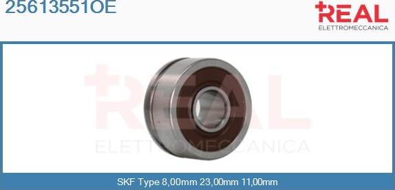 REAL 25613551OE - Bearing autospares.lv