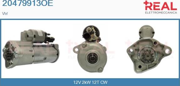 REAL 20479913OE - Starter autospares.lv