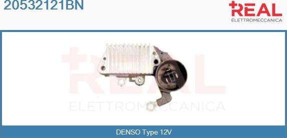 REAL 20532121BN - Voltage regulator, alternator autospares.lv