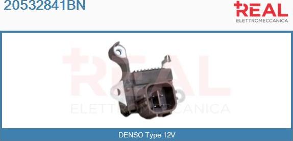 REAL 20532841BN - Voltage regulator, alternator autospares.lv