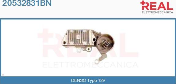 REAL 20532831BN - Voltage regulator, alternator autospares.lv