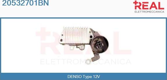 REAL 20532701BN - Voltage regulator, alternator autospares.lv