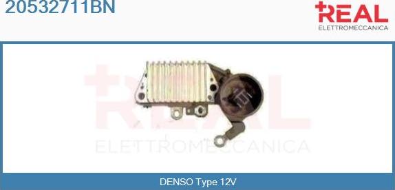 REAL 20532711BN - Voltage regulator, alternator autospares.lv