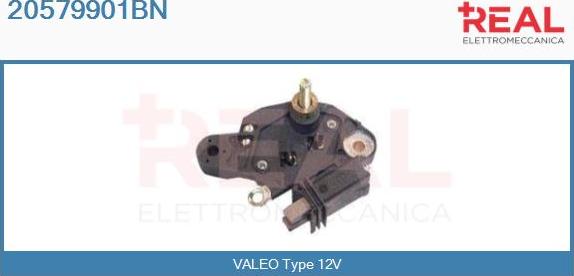 REAL 20579901BN - Voltage regulator, alternator autospares.lv