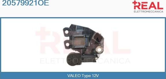 REAL 20579921OE - Voltage regulator, alternator autospares.lv