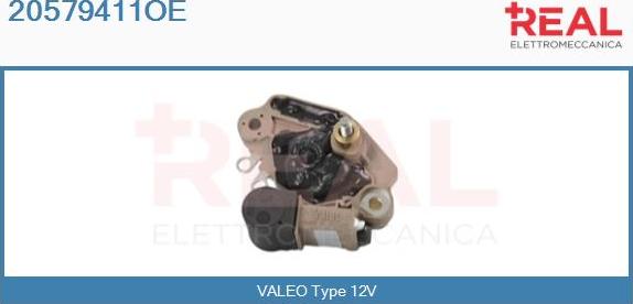 REAL 20579411OE - Voltage regulator, alternator autospares.lv