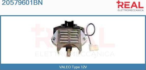 REAL 20579601BN - Voltage regulator, alternator autospares.lv