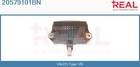 REAL 20579101BN - Voltage regulator, alternator autospares.lv