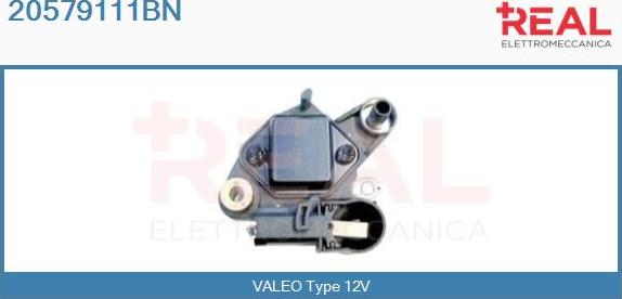 REAL 20579111BN - Voltage regulator, alternator autospares.lv