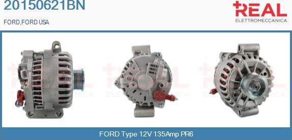 REAL 20150621BN - Alternator autospares.lv