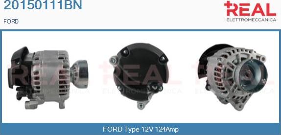 REAL 20150111BN - Alternator autospares.lv