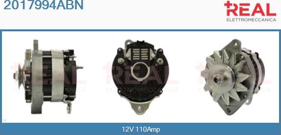 REAL 2017994ABN - Alternator autospares.lv