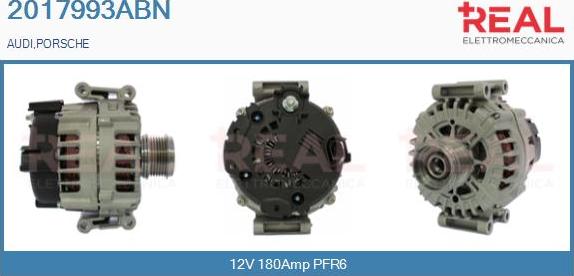 REAL 2017993ABN - Alternator autospares.lv