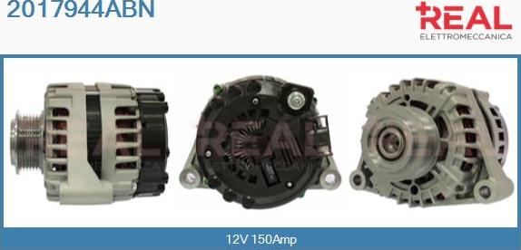 REAL 2017944ABN - Alternator autospares.lv