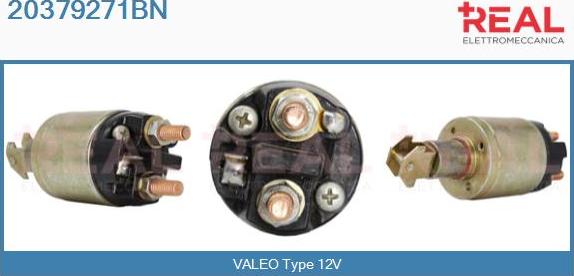 REAL 20379271BN - Solenoid Switch, starter autospares.lv