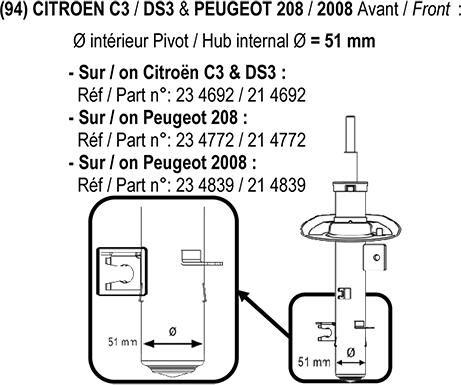 Record France 104772 - Shock Absorber autospares.lv