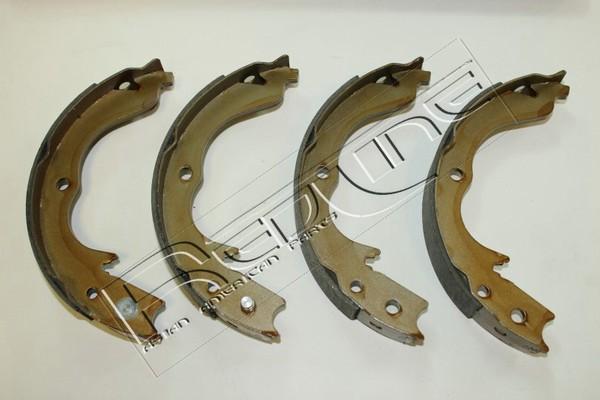 Red Line 47MI016 - Brake Shoe Set, parking brake autospares.lv