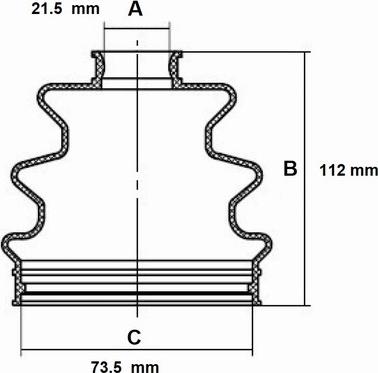 Red Line 59KI006 - Bellow, drive shaft autospares.lv