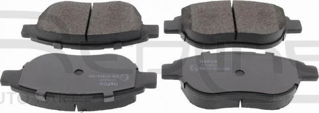 Red Line 27CI004 - Brake Pad Set, disc brake autospares.lv